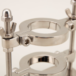 Adjustable Torture Squeezer Testicular Scrotum Restraint Weight Cock Ring Scrotum Pendant Stainless Steel - Image 8