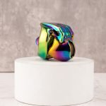 HTV4 Rainbow Stainless Steel Metal Chastity Cage - Image 9