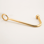 Gold Plated Anal Hook, Butt Plug for Anal Play and Stimulation - Image 5