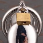 Stainless Steel Cock Cage Metal Chastity Cage Round Ring - Image 9
