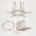Adjustable Stainless Steel Metal Anal Dilator Vagina Speculum Extreme Anal Spreader - Image 9