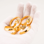 Gold Plated Angel Wings and Devil's Tail Cock Ring: Unleash Your Erotic Duality Devil's Tail Stainless Steel Cock Ring - Image 4
