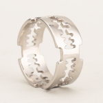 Razor Blade Stimulate Glans Ring  Penis Ring Stainless Steel Cock Ring - Image 5