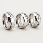 Handwrite Stainless Steel Cock Ring - Image 4