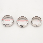 Moon And Stars Stainless Steel Penis Ring Jewelry Cock Ring - Image 4