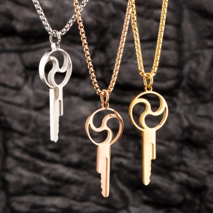 BDSM key bracelet fits any chastity cage with integrated locks, offering a functional, stylish way to keep your key secure and accessible.