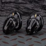 Black Convenient Chastity Cage Lightweight Cock Cage