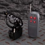 Electric Shock Ghost Black Sissy Chastity Cage Remote Punishment Cock Cage - Image 5