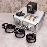 Chastity Cage Set Black Ghost Cock Cage Flat Ring Chastity Sizes Bundles - Image 3