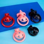 Sakura Ultra Small Chastity Cage Mini Couple Erotic Traction Chain Cock Cage - Image 3