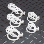 Spikes White Mamba Chastity Cage Lightweight Cock Cage Flat Ring - Image 7