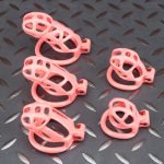 Spikes Pink Mamba Chastity Cage Lightweight Cock Cage Curved Ring - Image 8