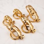 Mamba Gold Plated Stainless Steel Chastity Cage Metal Cock Cage - Image 2