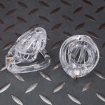 Transparent Convenient Chastity Cage Lightweight Cock Cage - Image 4