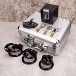 Chastity Cage Set Black Ghost Cock Cage Flat Ring Chastity Sizes Bundles - Image 4