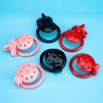 UFO Ultra Small Chastity Cage Mini Couple Erotic Traction Chain Cock Cage - Image 4
