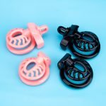 Sun Spiders Ultra Small Chastity Cage Mini Couple Erotic Traction Chain Cock Cage - Image 4