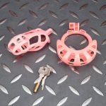Shell Mamba Pink Chastity Cage Ball Cock Cage - Image 4