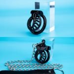 Sun Spiders Ultra Small Chastity Cage Mini Couple Erotic Traction Chain Cock Cage - Image 6