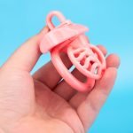 Sun Spiders Ultra Small Chastity Cage Mini Couple Erotic Traction Chain Cock Cage - Image 9