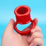 Honeycomb Open Small Chastity Cage Mini Couple Erotic Traction Chain Cock Cage - Image 10