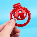 Sakura Ultra Small Chastity Cage Mini Couple Erotic Traction Chain Cock Cage - Image 10