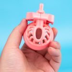 Sun Spiders Ultra Small Chastity Cage Mini Couple Erotic Traction Chain Cock Cage - Image 10