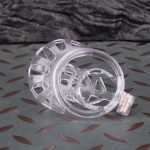 See-Through Ice Transparent Shell Mamba Chastity Cage Ball Cock Cage - Image 9