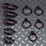Spikes Black Mamba Chastity Cage Lightweight Cock Cage Flat Ring - Image 10