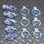 Camouflage Air Force Mamba Chastity Cage Lightweight Cock Cage Curved Ring - Image 10