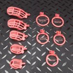 Honeycomb Hollow Lightweight Chastity Cage Pink Sissy Cock Cage Flat Ring - Image 10