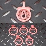 Pink Micro Cock Cage Honeycomb Pussy Small Chastity Cage Flat Ring - Image 9