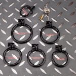 Open Black Lightweight Chastity Cage Training Device Flat Ring - Image 10