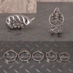 Hollow Stainless Steel Chastity Cage Metal Cock Cage Flat Ring - Image 11