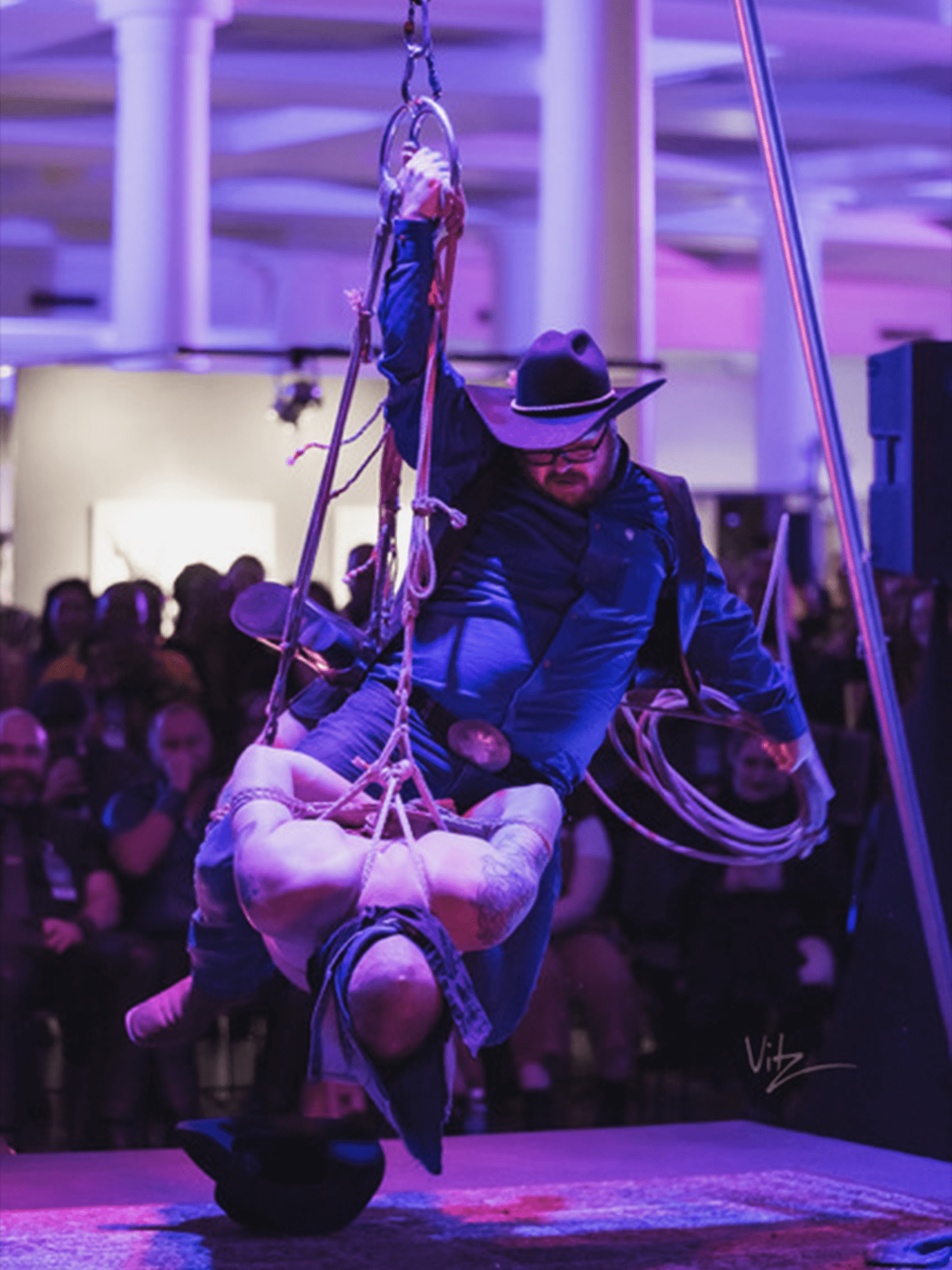 Western-style Predicament Bondage