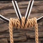 Stainless Steel Pentagram Shibari Suspension Ring – Bondage Rope Ring for Aerial Restraint, Gold/Silver/Rainbow - Image 17