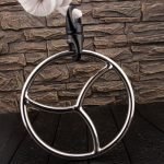 Premium 3-Arc Stainless Steel Shibari Suspension Ring - Heavy-Duty Bondage Anchor for Rope Restraint & BDSM Play - Image 4