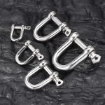 316 Stainless Steel Ball Stretcher U-Shaped Shackle, Heavy Duty Adjustable Ball Weight Restraint for Men, 5 Sizes Optional - Image 2