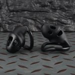 3D Printed Resin Chastity Cage, 2 Sizes Available, Lightweight Breathable Male Chastity Device with 4 Size Rings & Lock Keys for Men - Image 2