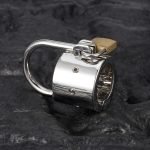 316 Stainless Steel Heavy Duty Spiked Ball Stretcher Lockable Scrotum Restraint BDSM CBT Device for Men - Image 6