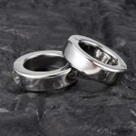 316 Stainless Steel Ball Stretcher Weight 56mm External Diameter 37mm Inner Diameter Heavy Duty C-Ring for Men with Allen Key Lock - Image 3