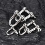 316 Stainless Steel Ball Stretcher U-Shaped Shackle, Heavy Duty Adjustable Ball Weight Restraint for Men, 5 Sizes Optional