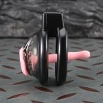 3D Printed Resin Chastity Cage with Silicone Urethral Plug, 6 Size Rings, Lock & Keys - Lightweight Small Chastity Device for Men - Image 8