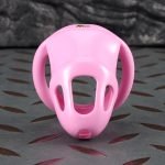 3D Printed Resin Chastity Cage, 2 Sizes Available, Cute Pink Lightweight Breathable Male Chastity Device with 4 Size Rings & Lock Keys for Men - Image 10