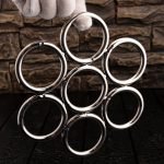 Premium Stainless Steel Shibari Suspension Ring - Heavy-Duty Bondage Rigging Hardware for Rope Bondage & Kinbaku - Image 5