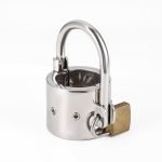 316 Stainless Steel Heavy Duty Spiked Ball Stretcher Lockable Scrotum Restraint BDSM CBT Device for Men - Image 11