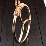 Premium 3-Arc Stainless Steel Shibari Suspension Ring - Heavy-Duty Bondage Anchor for Rope Restraint & BDSM Play - Image 8