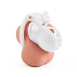 Resin 3D Printed Chastity Cage with Bowknot Design - 4 Sizes Resin Chastity Device Lightweight Male Chastity Lock with 2 Keys & 4 Replacement Rings - Image 10