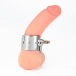 316 Stainless Steel Heavy Duty Spiked Ball Stretcher Lockable Scrotum Restraint BDSM CBT Device for Men - Image 8