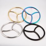Premium 3-Arc Stainless Steel Shibari Suspension Ring - Heavy-Duty Bondage Anchor for Rope Restraint & BDSM Play - Image 2
